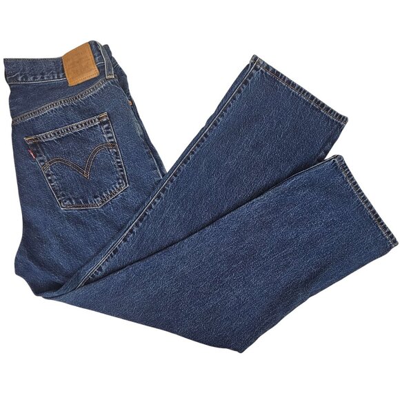 Womens 31 Workwear Outdoor Farm Western Straight Bootcut Jeans Levi's Premium - Picture 3 of 16